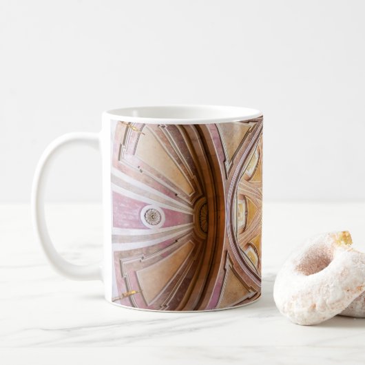 サント・アントニオ・デ・リスボア教会のバロック様式のドーム コーヒーマグカップ (ドーナツ)