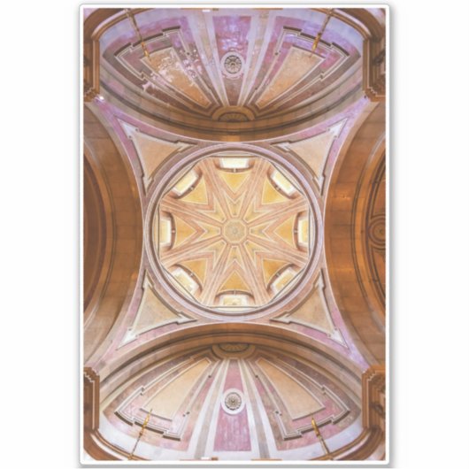 サント・アントニオ・デ・リスボア教会のバロック様式のドーム シール (正面)