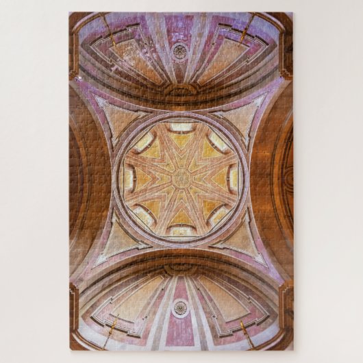 サント・アントニオ・デ・リスボア教会のバロック様式のドーム ジグソーパズル (縦)