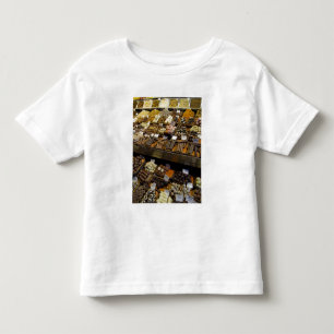 サント・ジョセップ市場、様々なチョコレート菓子 トドラーTシャツ