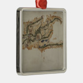 サント・ドミンゴの島の地図 メタルオーナメント (右)