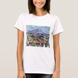 サント・ヴィクトワール山 ポール・セザンヌ Tシャツ