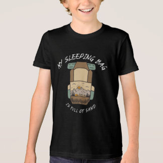サンドだらけの寝袋 砂漠キャンプ トライブレンドＴシャツ