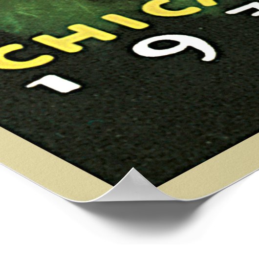 サンドアシカゴ万国博覧会 ポスター (角)