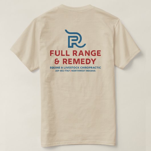 サンドアニマルチロTシャツ Tシャツ (デザイン裏面)