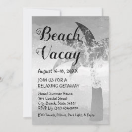 サンドアンドシーパームツリービーチゲタウェイ招待状 招待状