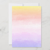 サンドアンドシーパームビーチゲタウェイ招待状 招待状 (裏面)