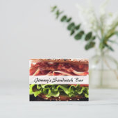 サンドイカッコいいッチストア – 名刺 (スタンド正面)