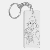 サンドイッチでクマ キーホルダー (正面左)