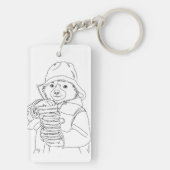 サンドイッチでクマ キーホルダー (裏面)