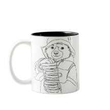 サンドイッチでクマ