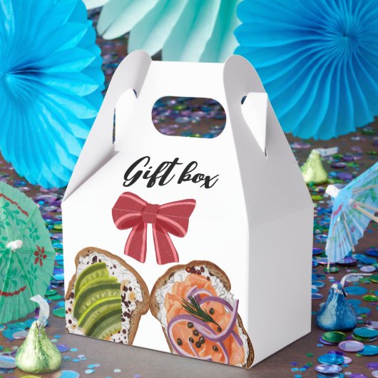 サンドイッチの箱の甘さ。 フェイバーボックス (パーティー)