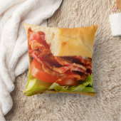 サンドイッチを噛まないでくれ クッション (ブランケット)