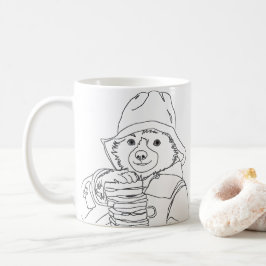 サンドイッチを持ったクマ コーヒーマグカップ