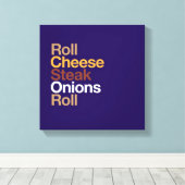 サンドイッチアート キャンバスプリント (インサイチュ (ウッドフロア))