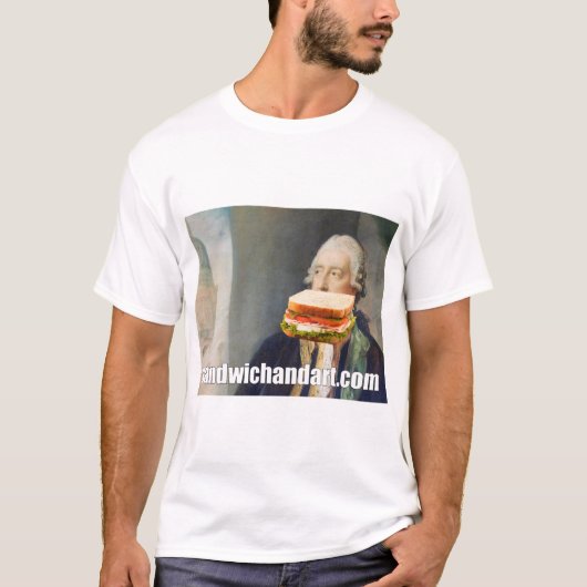 サンドイッチアート Tシャツ (正面)