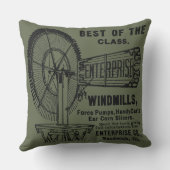 サンドイッチイリノイ1889エンタープライズ風車 クッション (裏面)