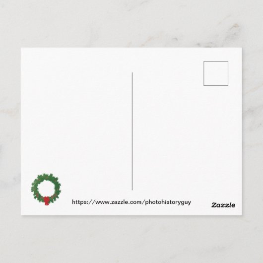 サンドイッチイリノイ1889エンタープライズ風車 ポストカード (裏面)