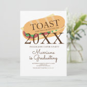 サンドイッチサブブランチ卒業招待状 招待状 (スタンド正面)