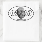 サンドイッチシール 楕円形シール (バッグ)