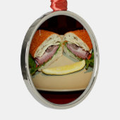 サンドイッチスマイル セラミックオーナメント (右)