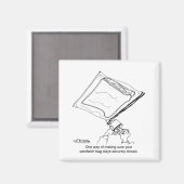 サンドイッチバッグ（南京錠あり） マグネット (正面/裏面)