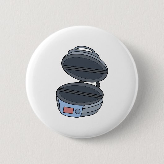 サンドイッチメーカー 缶バッジ (正面)