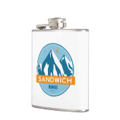 サンドイッチレンジニューハンプシャースターズムーン フラスク (左)
