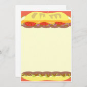 サンドイッチ文房具 ノートカード (正面/裏面)