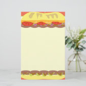サンドイッチ文房具 便箋 (スタンド正面)