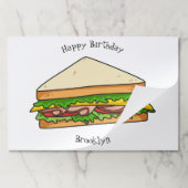 サンドイッチ漫画イラストレーション ペーパーパッド (折り畳み)