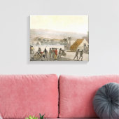 サンドイッチ諸島 – 善意交渉を行う西洋人 キャンバスプリント (インサイチュ (リビング))