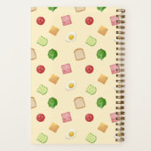 サンドイッチ イエロー ノートブック (裏面)