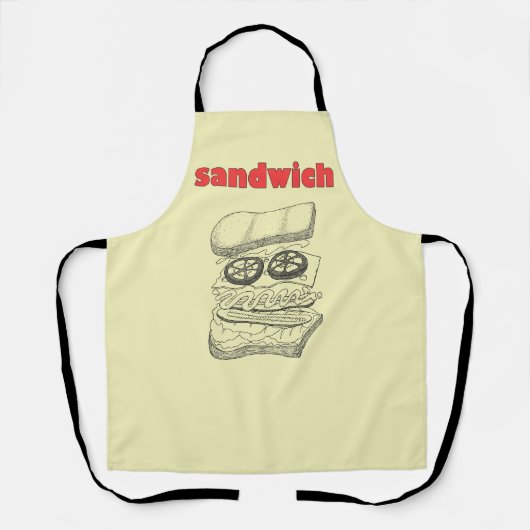 サンドイッチ エプロン (正面)