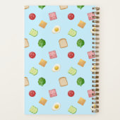 サンドイッチ ブルー ノートブック (裏面)