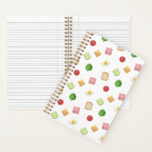 サンドイッチ ホワイト ノートブック (内側)