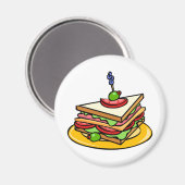 サンドイッチ マグネット (正面/裏面)