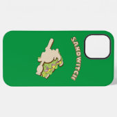 サンドイッチ iPhoneケース (裏面横)