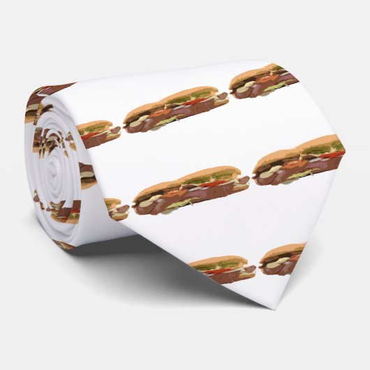 サンドイッチHoagieのバゲットの食糧肉地下鉄の潜水艦 ネクタイ (ロール)
