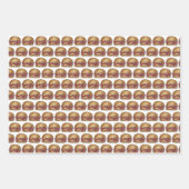 サンドウィッチハムアンドチーズフィリーステーキサブホアギー ラッピングペーパーシート (正面2)