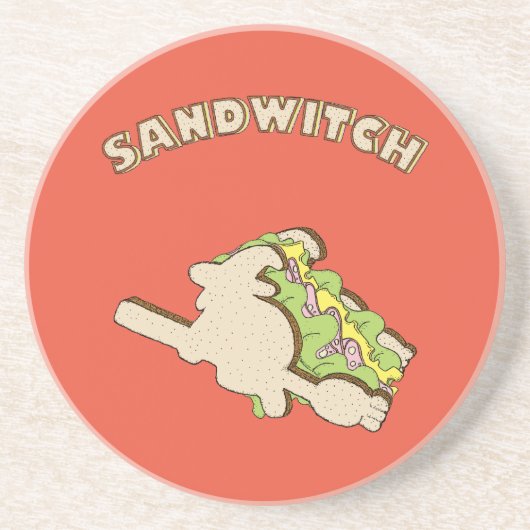 サンドウィッチ コースター (正面)