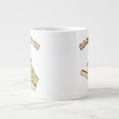 サンドウィッチ ジャンボコーヒーマグカップ (正面)