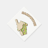 サンドウィッチ スタンダードカクテルナプキン (角)