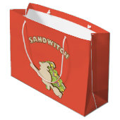 サンドウィッチ ラージペーパーバッグ (裏面アングル)