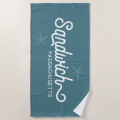 サンドウィッ航海のチ ビーチタオル (正面)