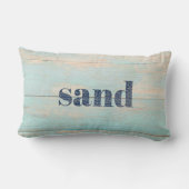 サンドウッド素朴ビーチハウス ランバークッション (裏面)