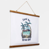 サンドオンストレスオフ 吊り下げ型タペストリー (傾斜あり)