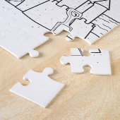 サンドキャッスルアダルトカラーリングパズル ジグソーパズル (側面)