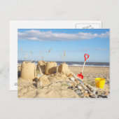 サンドキャッスルアットビーチ ポストカード (正面/裏面)