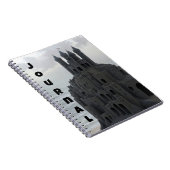 サンドキャッスルアートビーチおもしろいお洒落ジャーナル ノートブック (右側)